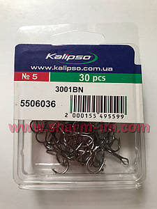 Рибальський трійник Kalipso 3001BN No5 (30 шт./пач.)