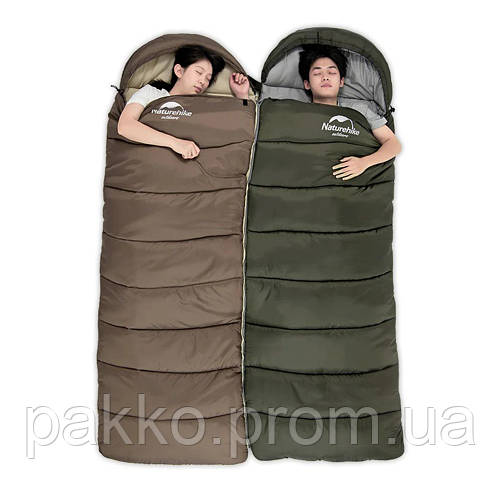 Купить Спальник з капюшоном Naturehike U150 NH20MSD07, (11°C), лівий ...