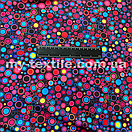 Трикотаж Біфлекс принт (купальник) Коло різнокольорові, фото 2