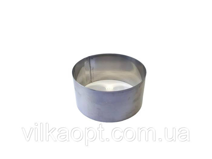Форма для випічки печива каттер Вирубка металева Коло D 8 cm H 4 cm