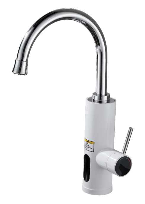 Кран с водонагревателем WEZER SDR-C06TP кухня поворот. вылив гайка (с ...