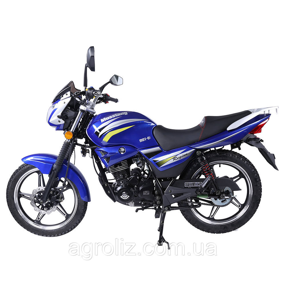 Мотоцикл Musstang Region MT150 - фото 2 - id-p735027048
