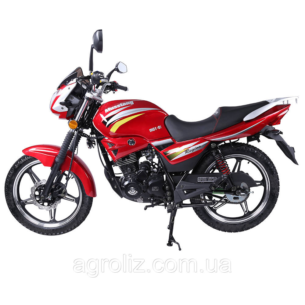 Мотоцикл Musstang Region MT150 - фото 8 - id-p735027048