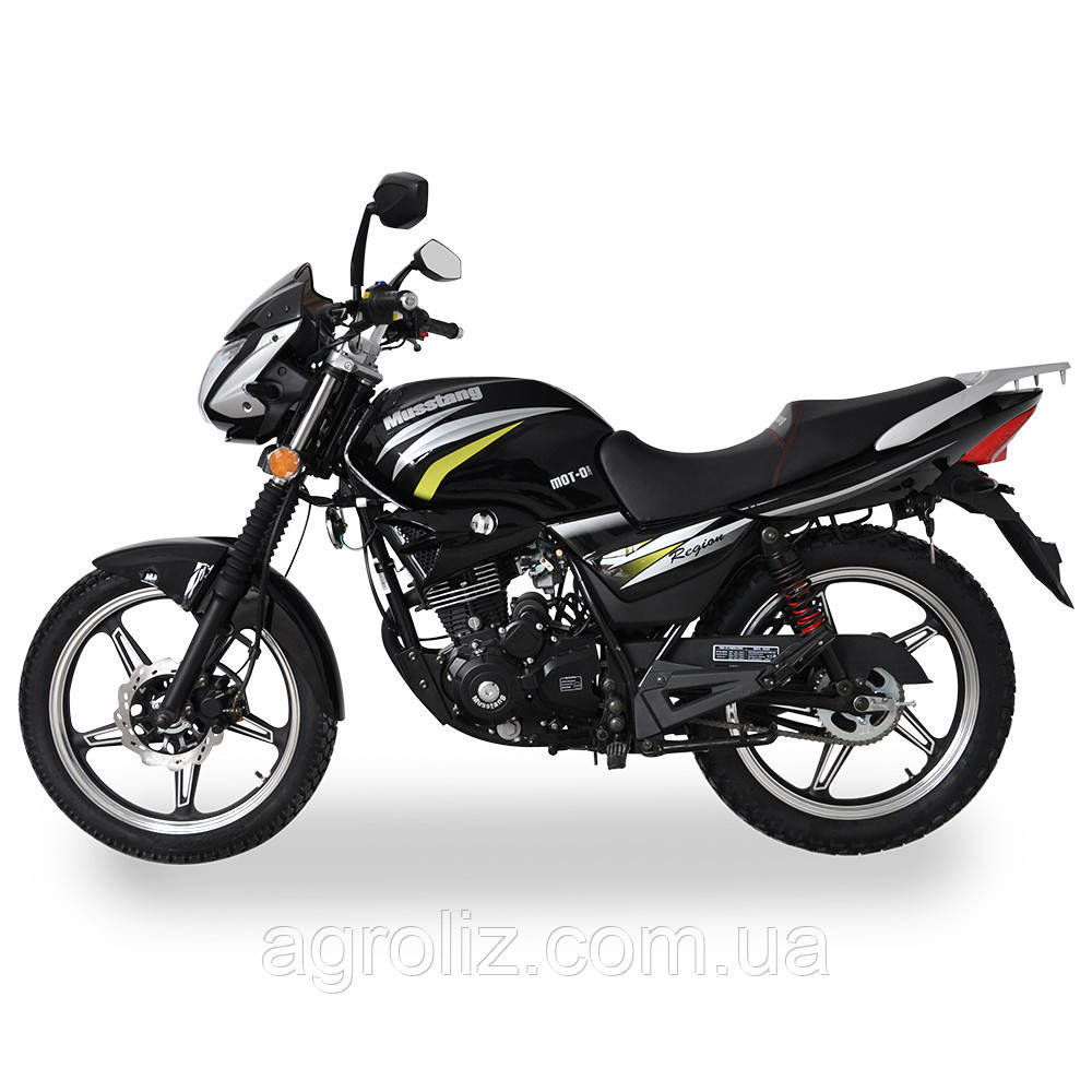 Мотоцикл Musstang Region MT150 - фото 10 - id-p735027048