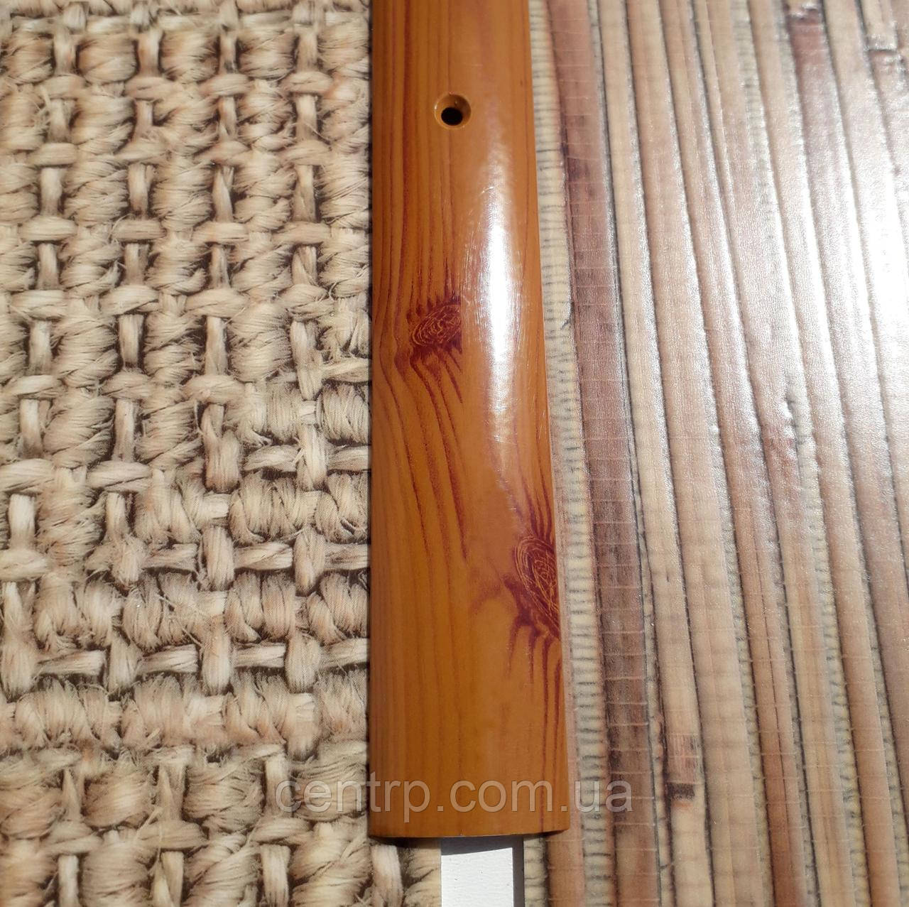 Декоративний поріжок для підлоги 29мм АП 004 під дерево Вільха (фарбований), 2.7 м, фото 1