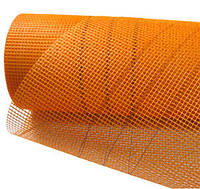 Сетка (5мм х 5мм) щелочеустойчивая оранжевая 145 гр/м2