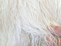 Волосся для ляльки,  Ангорська коза. на шкурі довжина 14-19 см. Од. вимірювання 5*10 см. Пухнаста.
