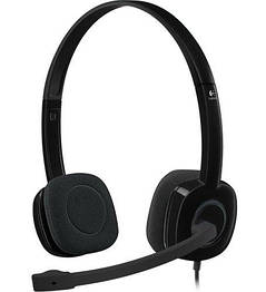 Гарнiтура Logitech H151 Stereo Black (981-000589)