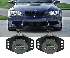 Ангельські очі Led Marker для BMW E90 E91 до рест. Білі Лед маркер 2х20Вт
