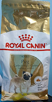 Сухий корм для собак Royal Canin Pug (Роял Канін Мопс) для дорослих собак 1.5 кг