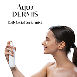 Заспокійливий та зволожуючий тонік-міст AquaDERMIS tonic-mist, 150 мл, фото 2