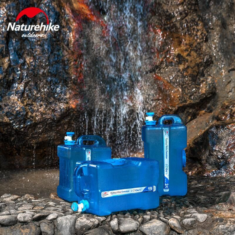 Каністра для води Naturehike PC7 NH18S024-T, 24 л, синя - фото 4 - id-p1846979028