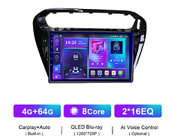 Junsun 4G Android магнітолу для Peugeot 301 Citroen Elysee 2014-2019 4 ГБ ОЗП + 64 В