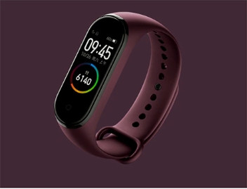 Силіконовий ремінець для Xiaomi Mi Band 3/4 Original Design Vine Red