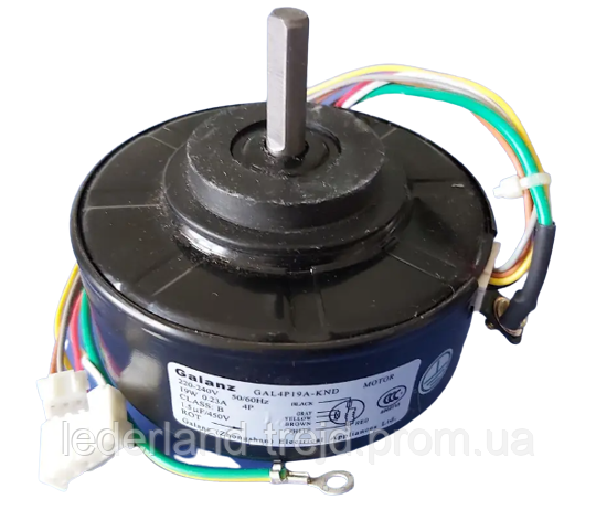 Мотор / двигатель 19W GALANZ GAL4P19A-KND шток 8х27 (против час