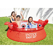 Дитячий надувний басейн Intex 26100 Краб (183х51 см), фото 3