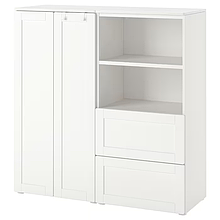 Шафа SMASTAD / PLATSA 120 см IKEA 394.289.54