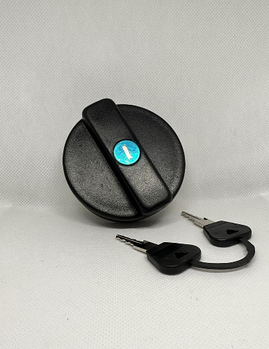 Кришка бензобака під ключ Ваз 2101, 2102, 2103, 2104, 2105, 2106, 2107 Gas Cap 17804, чорна (KG-8095)