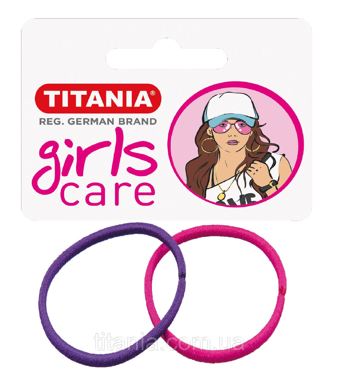 Набір гумок для волосся еластичних TITANIA 7994 GIRL