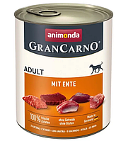 Animonda GranCarno Adult with Duck консерва для собак 800 г (качка)