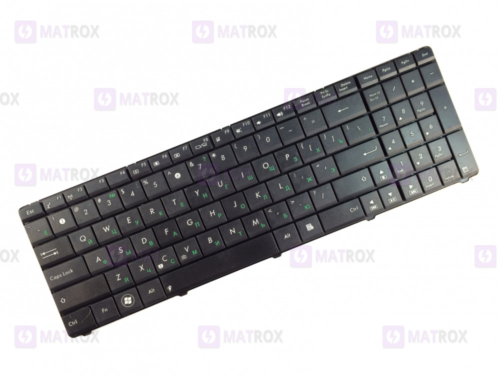 Клавиатура для ноутбука Asus K52De, K52Dr, K52Dy, K52F, K52J, K52Jb, K52Jc, K52Je series, black - фото 1 - id-p314380122