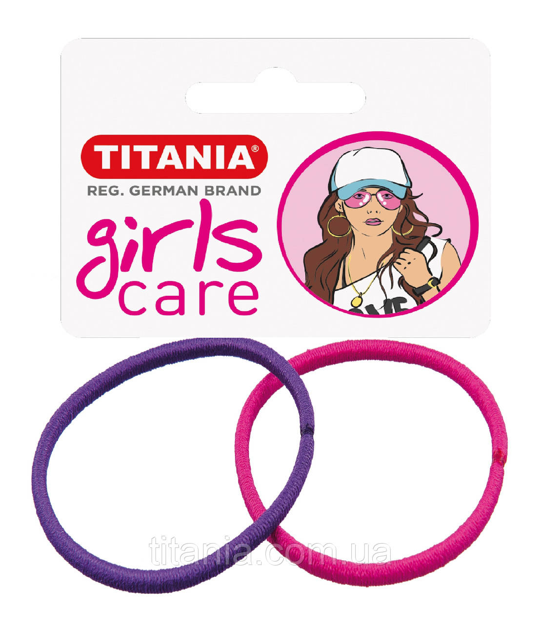 Набір гумок для волосся еластичних TITANIA 7995 GIRL