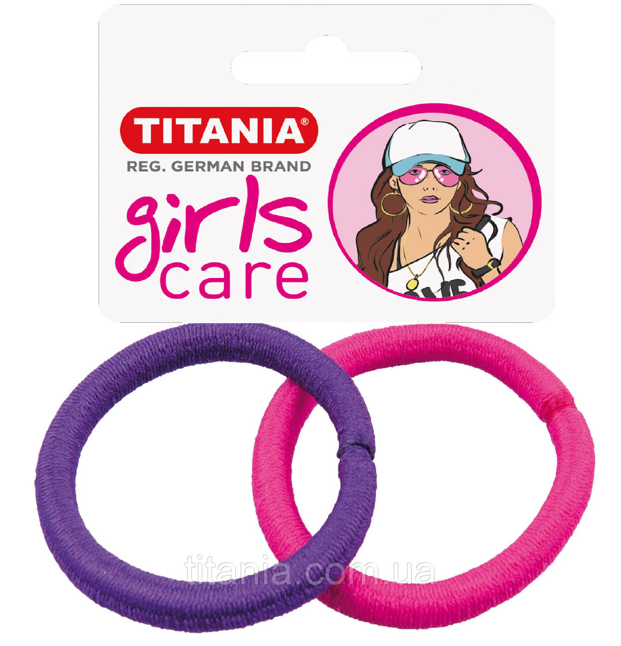 Набір гумок для волосся еластичних TITANIA 7997 GIRL
