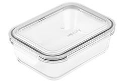 ARDESTO Контейнер для зберігання Gemini 1000 мл, прямокутний, боросилікатне скло