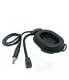 Гарнітура на одне вухо, тактична OE-TAC-1074 HS-BK U174, фото 3