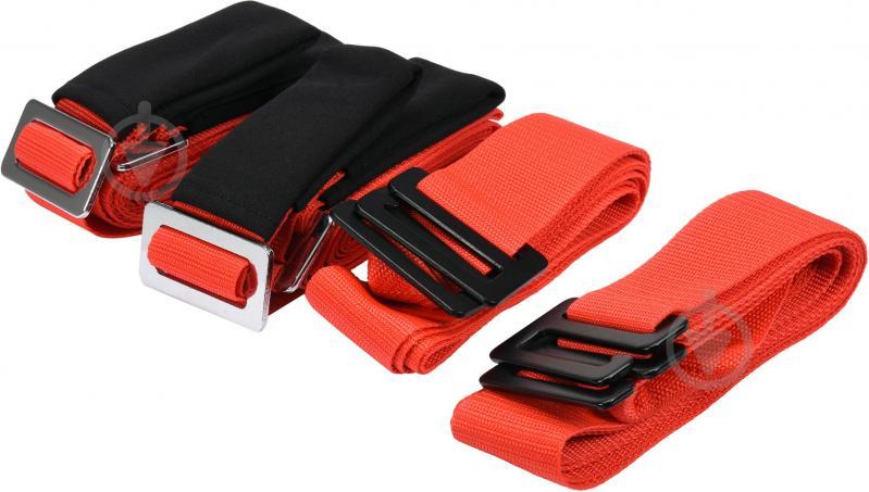 Ремені для перенесення меблів VOREL 2 – для спини, 2 – для регулювання висоти 5х280 см 4 шт., фото 1