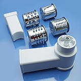 Насадка для м'ясорубки Saturn ST-FP7096 ST-FP7095 ST-FP8093 ST-FP7092 тертка овочерізка шинковка, фото 5