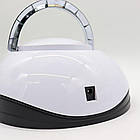 Лампа для манікюру 168W SUN BQ-V9 / LED+UV лампа для нігтів з ручкою та підставкою для телефону, фото 6