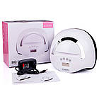 Лампа для манікюру 168W SUN BQ-V9 / LED+UV лампа для нігтів з ручкою та підставкою для телефону, фото 10