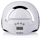 Лампа для манікюру 168W SUN BQ-V9 / LED+UV лампа для нігтів з ручкою та підставкою для телефону, фото 4