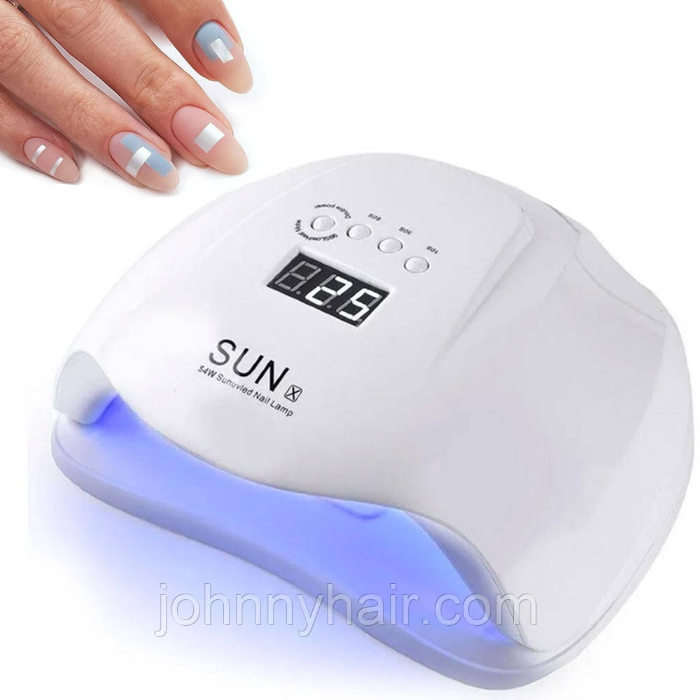 Лампа SUN X 54W White UV/LED для полімеризації, фото 1