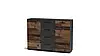 Сучасний місткий комод із шухлядами та дверцятами Berno 4 ММ, фото 9