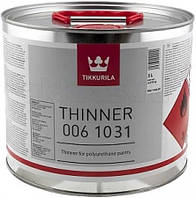 Tikkurila Thinner 006 1031 - разбавитель для промышленных красок и грунтовок, 3 л