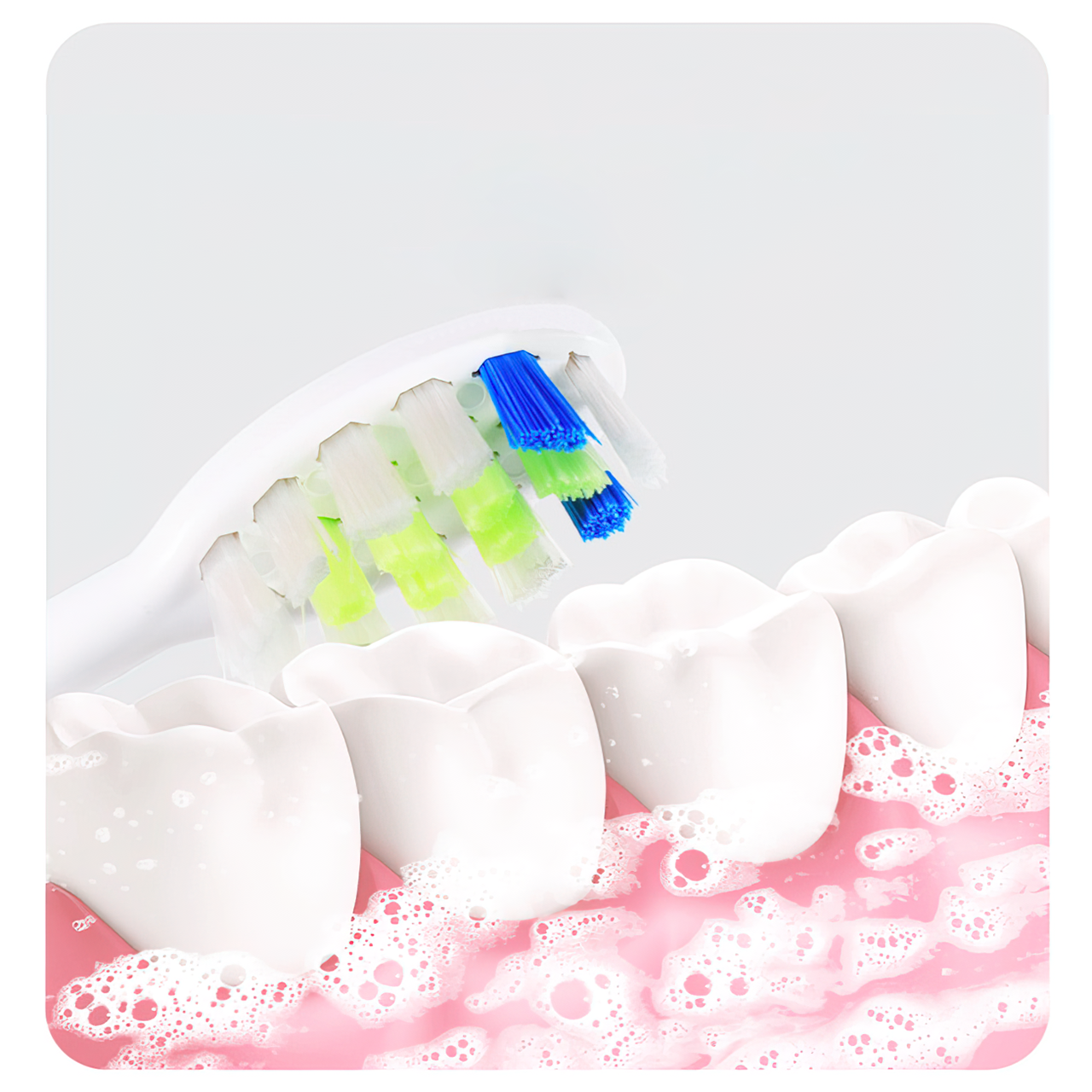 Аккумуляторная зубная щетка Shuke SK-601 с 5 режимами работы, 6000 мА/ч, функция массажа Розовый - фото 7 - id-p1847049887