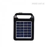 Ліхтар-Power Bank EP-036 радіо-блютуз із сонячною панеллю (2400mAh), фото 4