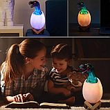 3D Лампа-нічник акумуляторний яйце Динозавра EL-543-12, фото 2