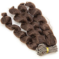 Волосы для кукол, волнистые, цвет Каштан (№14), длина 15 см