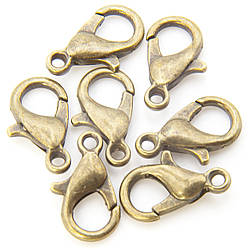 Карабін 14 мм в упаковці +-50 шт. Бронза