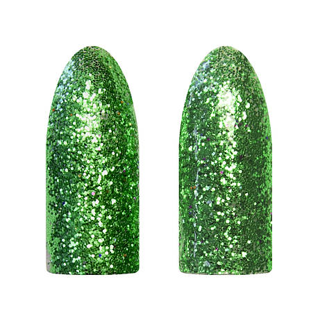 Блиск для декору нігтів, смарагдово-зелений So Easy Green, 8 г, фото 2