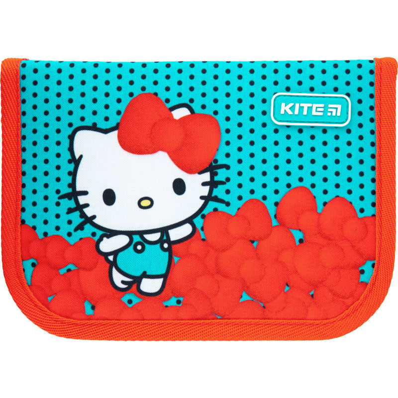 Пенал з наповненням (1 відділення, 2 закоти) Kite Education Hello Kitty HK21-622H