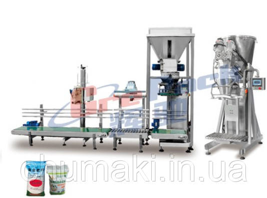 Автоматична виробнича лінія для зважування та пакування 5-50 кг