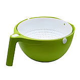 Друшляк MESH STRAINER Drain Basket 2в1, друшляк-ківш, фото 3