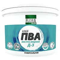 Клей ПВА D3 "FLORA COLOUR" 1 кг