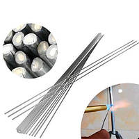 Припій для пайки зварки алюмінію, 50 шт 50 см 2.0 мм пруток з флюсом, низькотемпературний