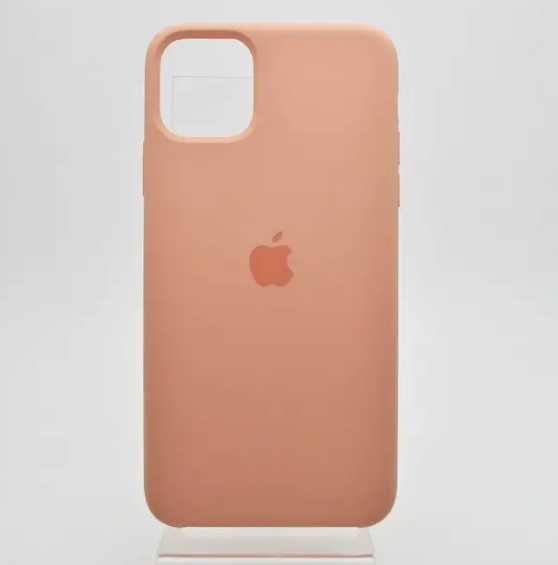 Чохол накладка Silicon Case Full Cover для iPhone 11 Pro Max Begonia, фото 1