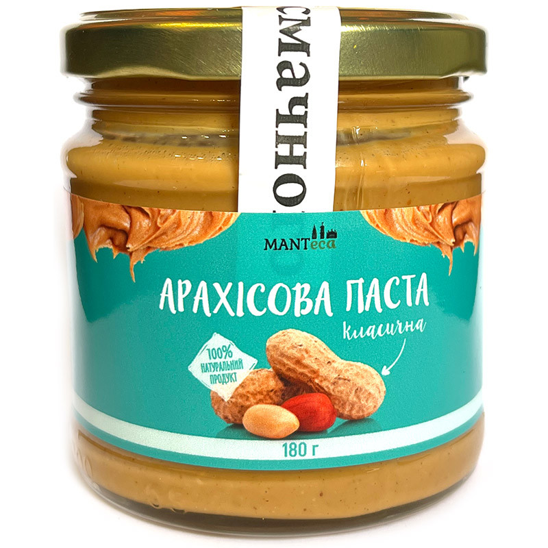 Арахісова паста MANTeca Класична 180 г